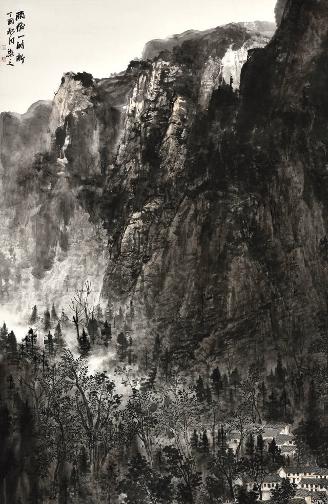 實(shí)力派畫家李華峰--中國畫技法研究院國展創(chuàng)作班導(dǎo)師作品欣賞_全國